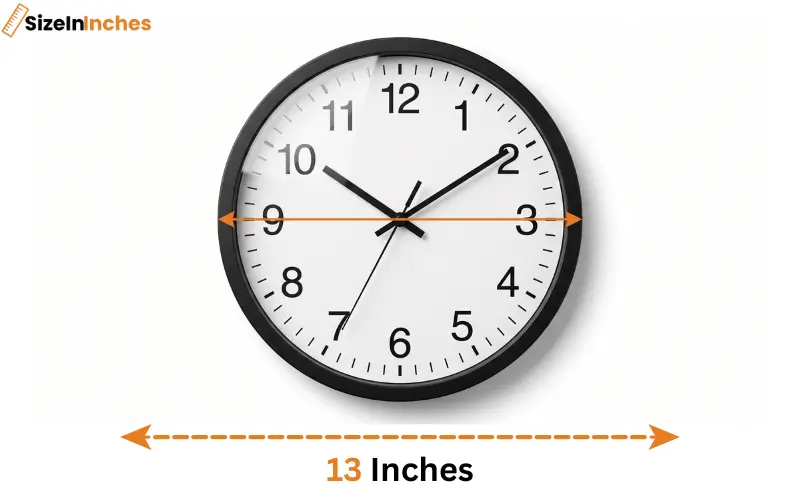 how long is 13 inches