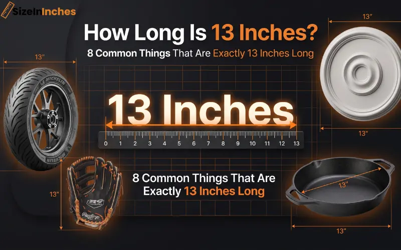 how long is 13 inches
