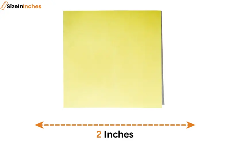 how long is 2 inches
