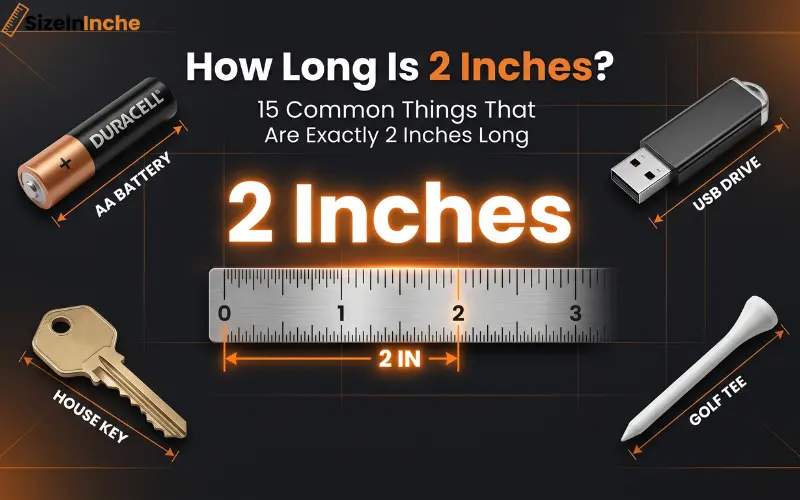 how long is 2 inches