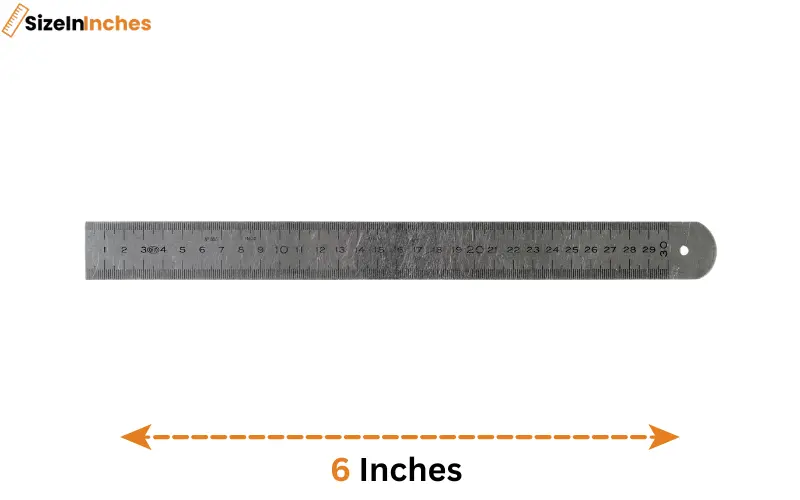 how long is 6 inches