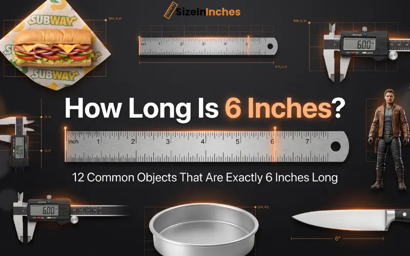 how long is 6 inches