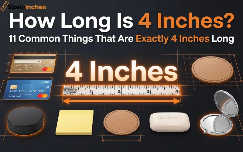 how long is 4 inches