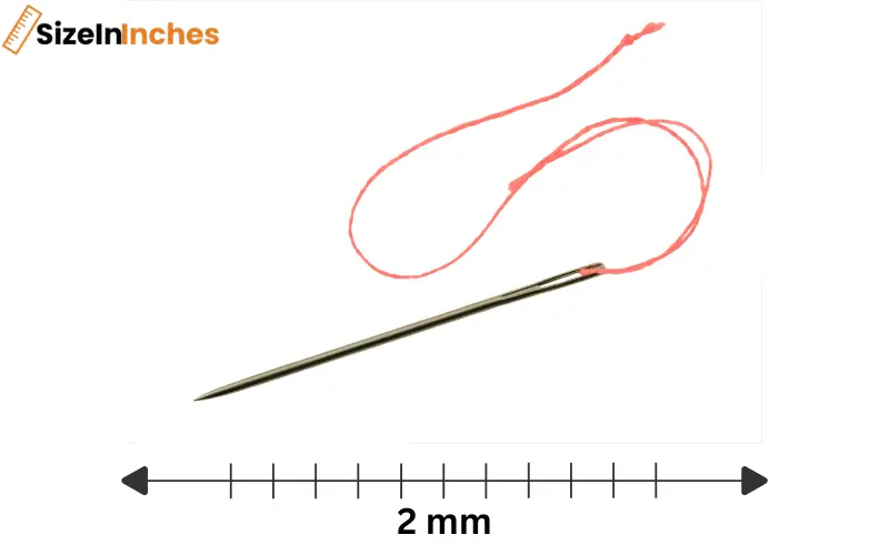 how big is 2mm