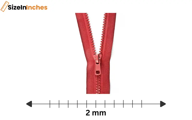 how big is 2mm