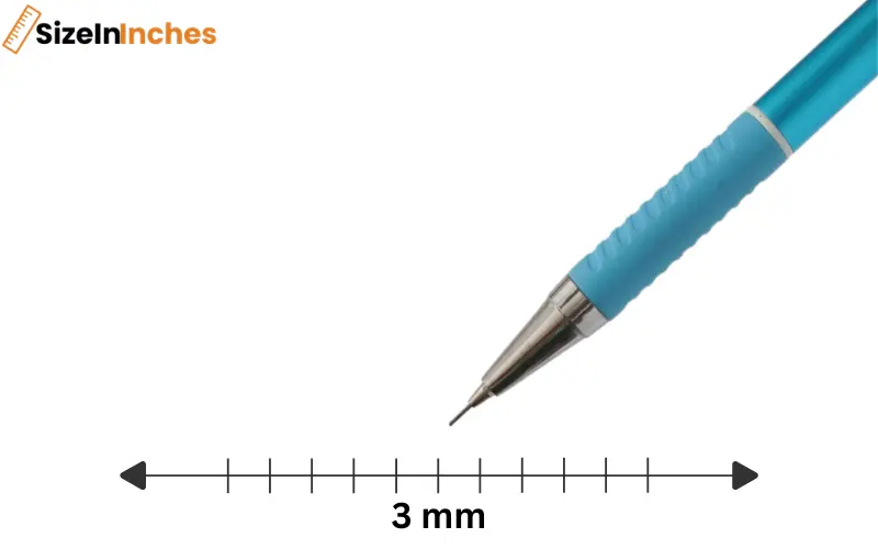 how big is 3mm