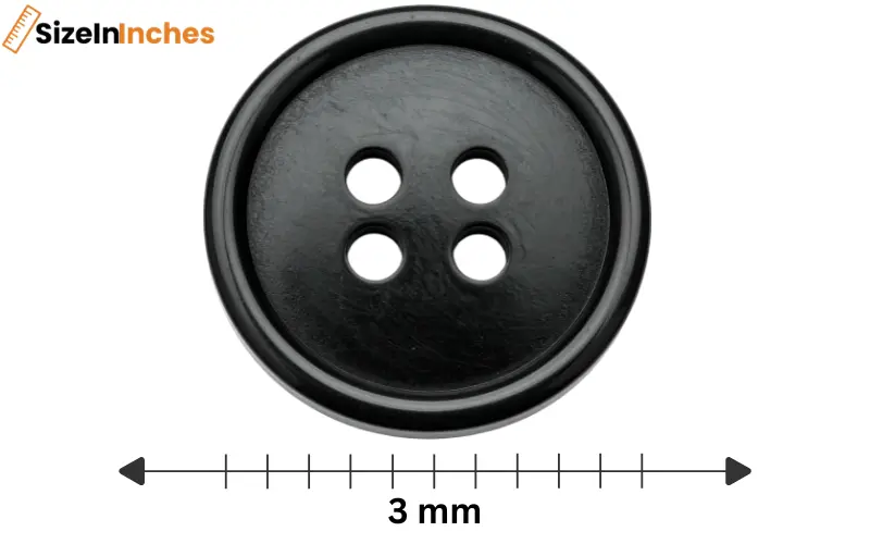 how big is 3mm
