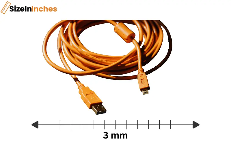 how big is 3mm