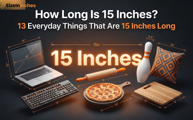 how long is 15 inches