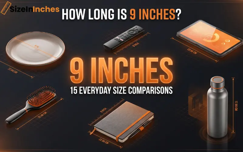 how long is 9 inches
