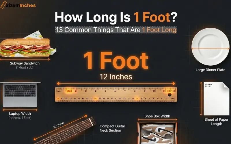 how long is 1 foot