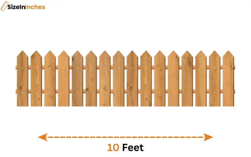 how long is 10 feet