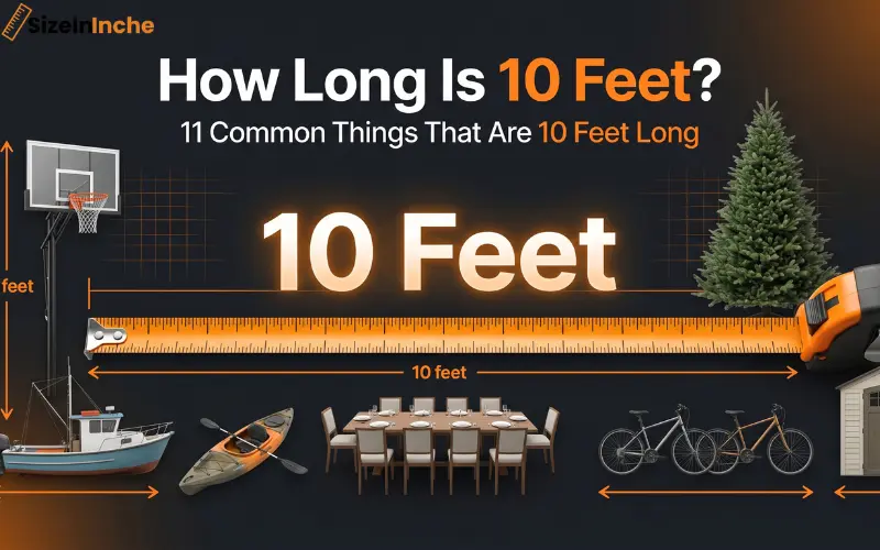 how long is 10 feet