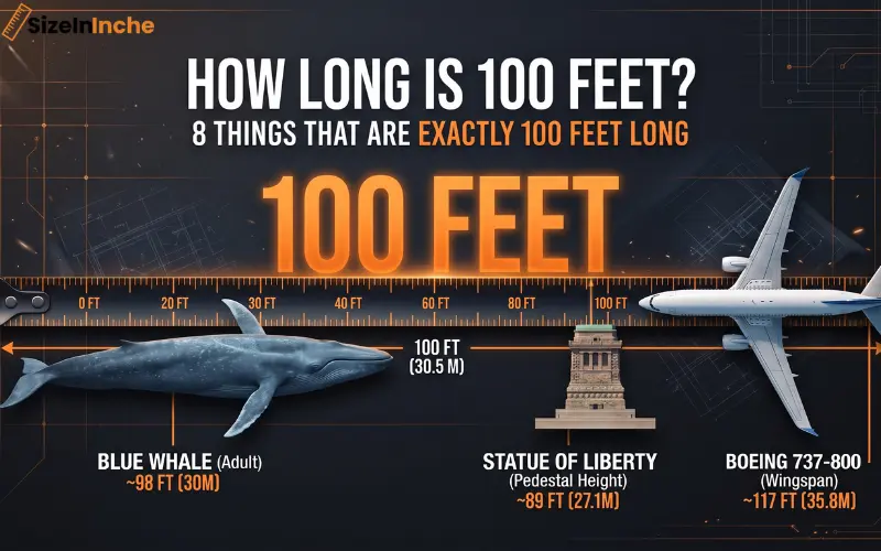 how long is 100 feet