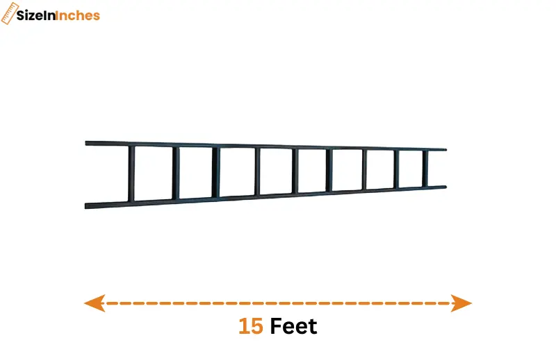 how long is 15 feet