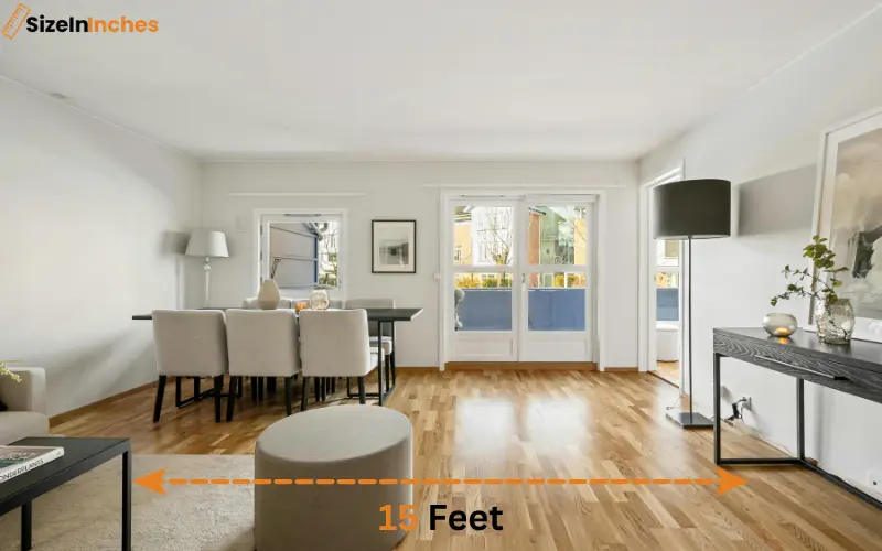 how long is 15 feet