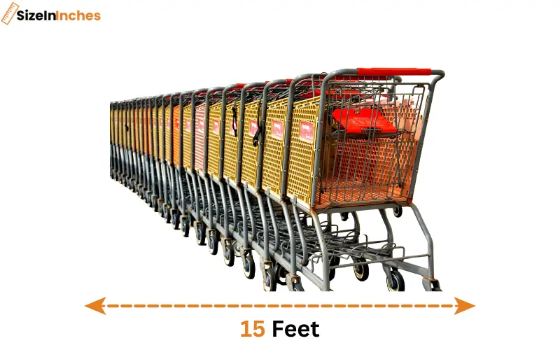 how long is 15 feet