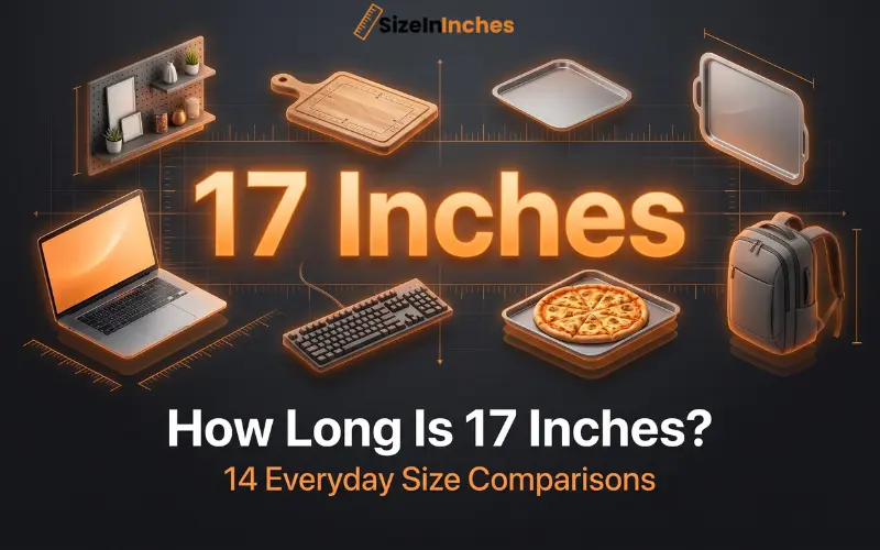 how long is 17 inches