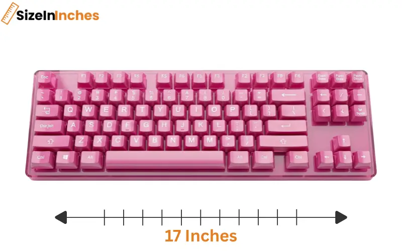 how long is 17 inches