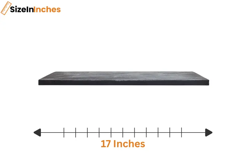 how long is 17 inches