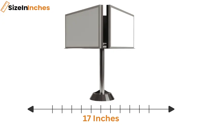how long is 17 inches