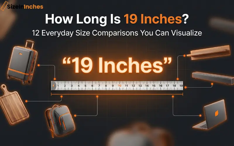 how long is 19 inches