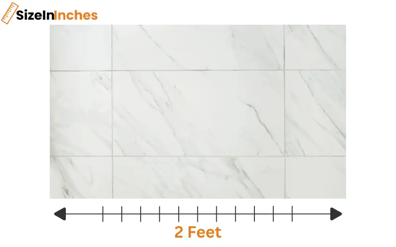 how long is 2 feet