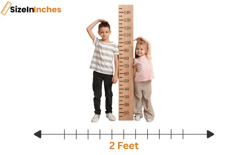 how long is 2 feet