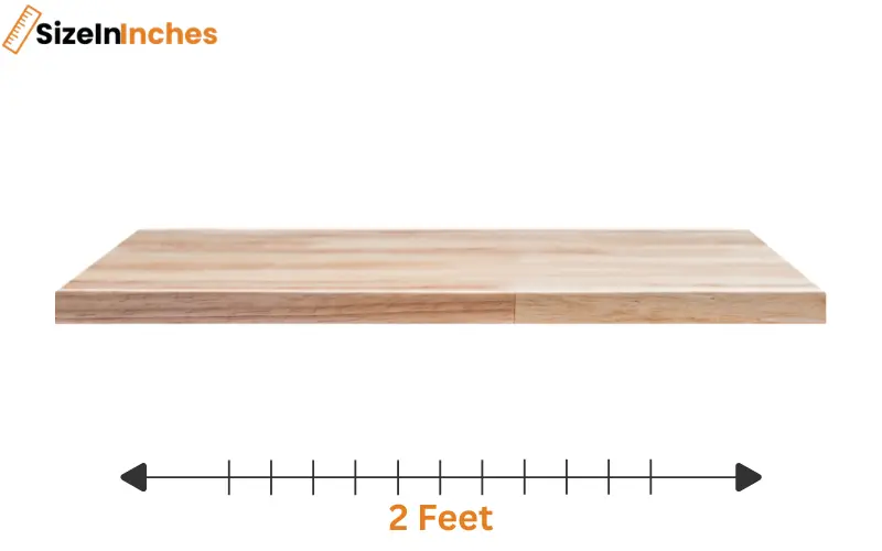 how long is 2 feet