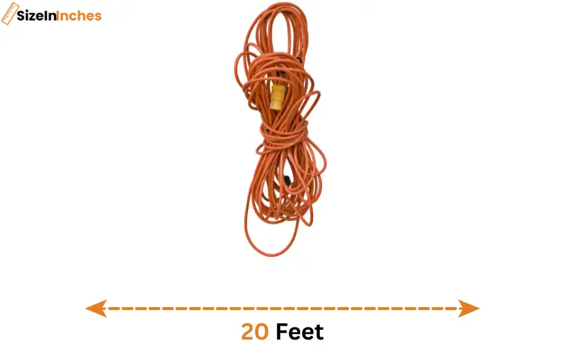 how long is 20 feet