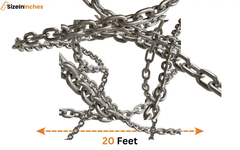 how long is 20 feet