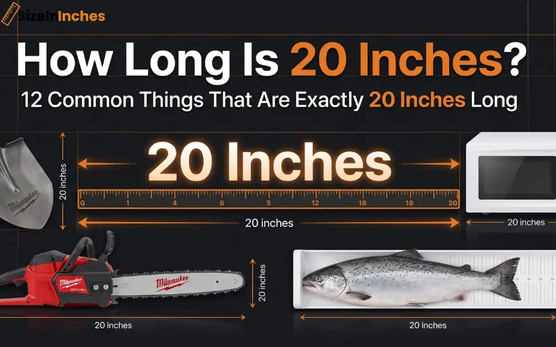 how long is 20 inches
