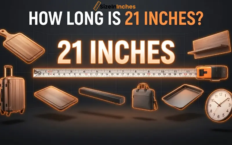 how long is 21 inches