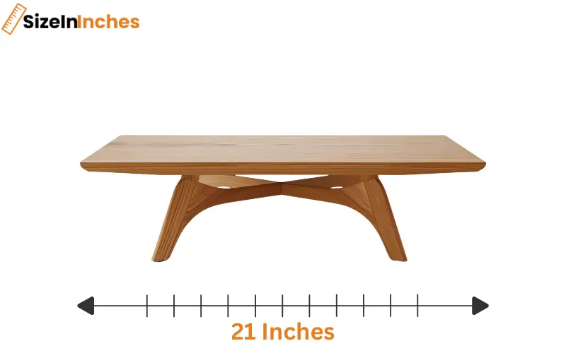 how long is 21 inches