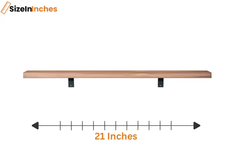 how long is 21 inches