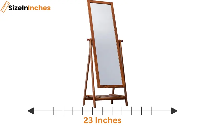 how long is 23 inches