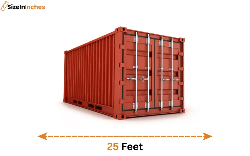 how long is 25 feet