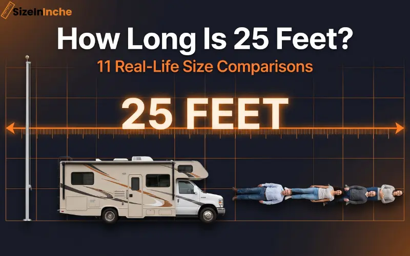 how long is 25 feet
