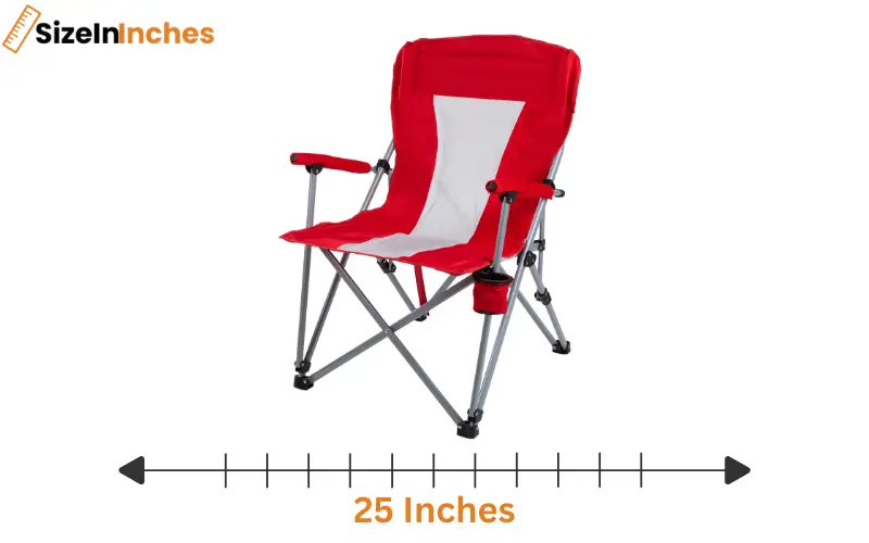 how long is 25 inches