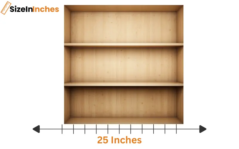 how long is 25 inches