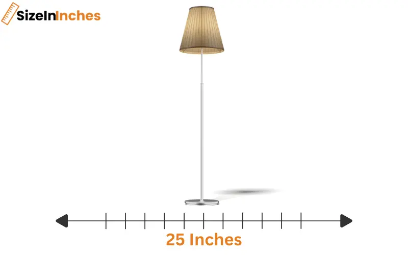how long is 25 inches
