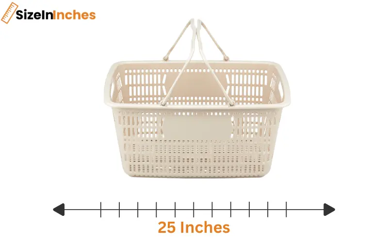 how long is 25 inches