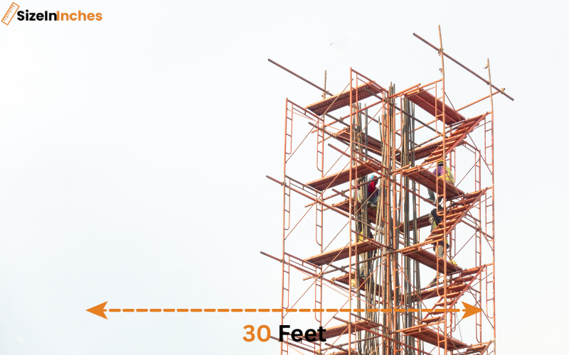 how long is 30 feet