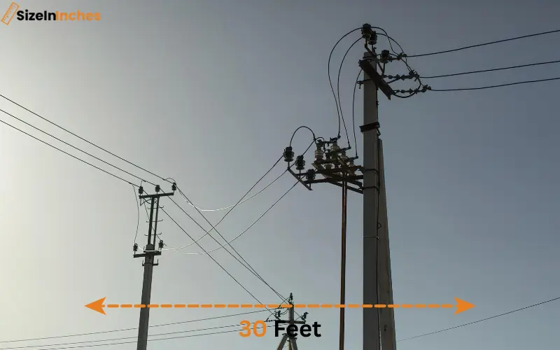 how long is 30 feet