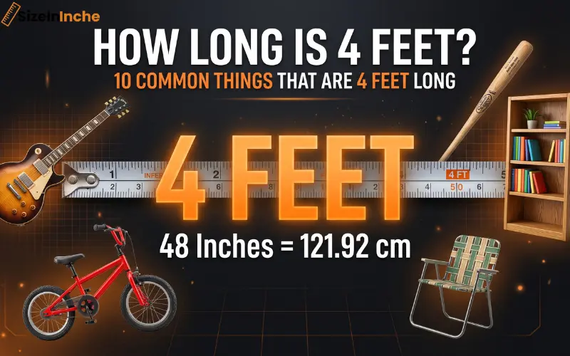 how long is 4 feet