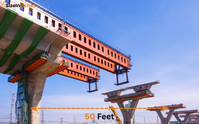 how long is 50 feet