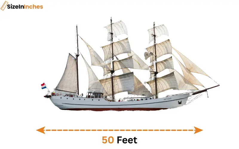 how long is 50 feet