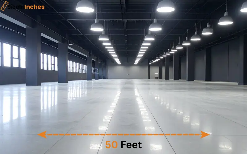 how long is 50 feet