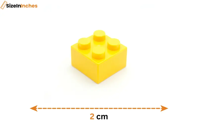 how big is 2 cm