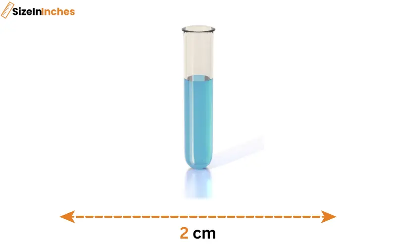 how big is 2 cm